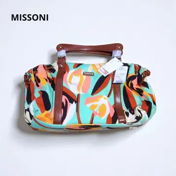 새상품 초특가 MISSONI 미쏘니 보스턴 백 정가 25000엔