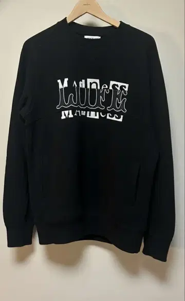 sacai Graphic Docking Print 스웨트 셔츠 3 블랙