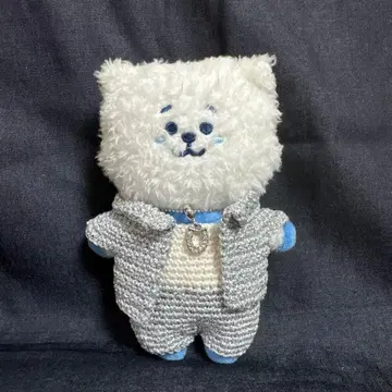 bt21 RJ 마스코트 봉제 인형 의류 실버