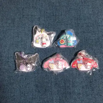 산리오 패키지 참&초코 보로 5종 세트