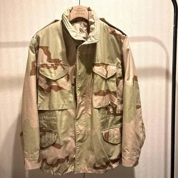 80s M-65 필드 자켓 데저트 카모 SMALL-SHORT 미군 실물