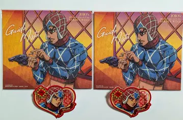 죠죠 미스타 캔버스 스타일 배지