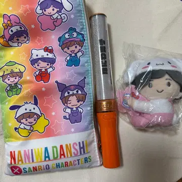 나니와단시 응원봉 미치에다 슌스케 치비누이 세트 응원봉 파우치 포함