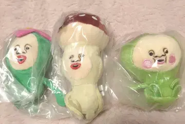 코비토즈칸 봉제 인형 키링 3체 세트