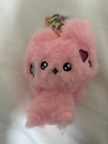 최고심 체인이 달린 봉제 인형 키링