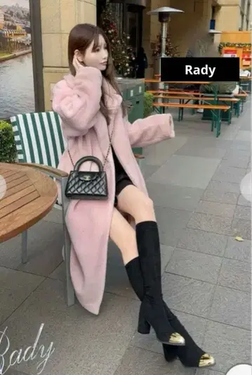 Rady 선금 스트레치 롱 부츠 S 사이즈