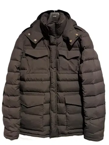 정가 12만 AKM PEACH POLYESTER M-65 다운 자켓