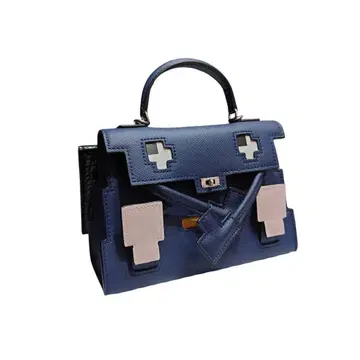 다크 매트 네이비 켈리 인형 픽쳐 룩 백