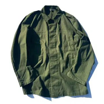[ 70s ] 스웨덴군 M-84 밀리터리 유틸리티 자켓 카키