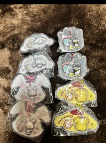 산리오 캐릭터즈 패키지 참 8개 세트