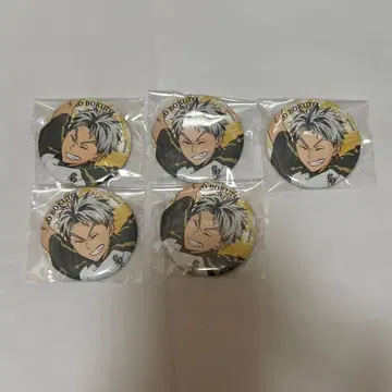 하이큐 보쿠토 코타로 극락탕 캔뱃지