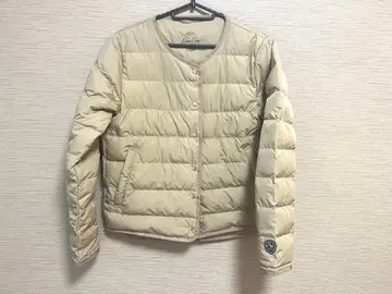 빔즈하트 베이지 다운 자켓