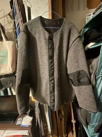 BEAMS 리버서블 퀼팅 자켓