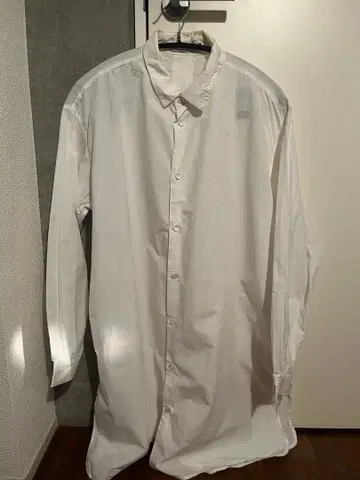 Graphpaper 화이트 긴팔 셔츠