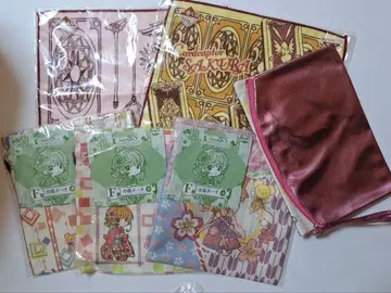 카드캡터 사쿠라 복조리 파우치 핸드 타월 클러치백