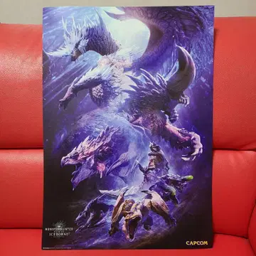 몬스터 헌터 월드 아이스본 포스터 캡콤 9장 세트