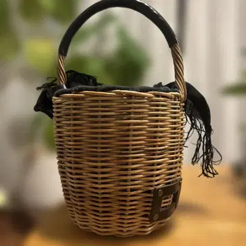 에바고스 등나무 바스켓백