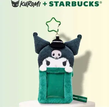스타벅스 KUROMI 봉제 인형 카드 케이스 키체인 포함
