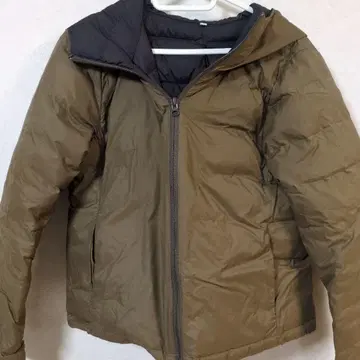 무인양품 올리브 그린 다운 자켓 L 사이즈