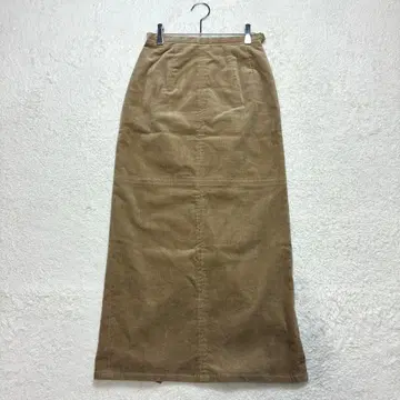 류드백 [9] 베이지 코듀로이 롱 스커트 슬릿 가을/겨울