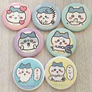 치이카와 캔뱃지 하치와레 7개