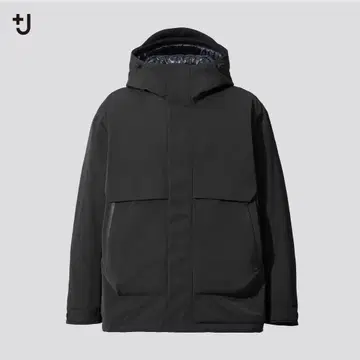 미사용급 UNIQLO +J 하이브리드 다운 오버사이즈 파카 M