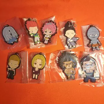 캡슐 러버 마스코트 키링 헌터헌터 9종