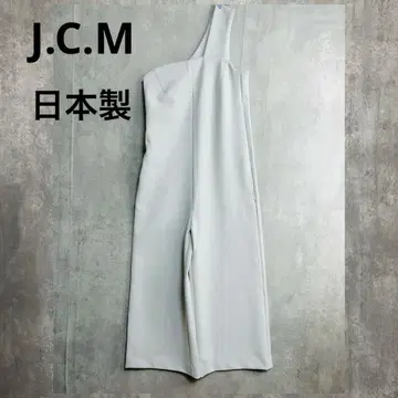 J.C.M 비대칭 살로펫 팬츠 아이스 그레이 고급 일본제