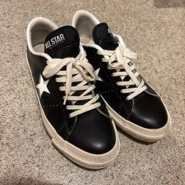 원스타 J 컨버스 스니커즈 블랙 24.5cm