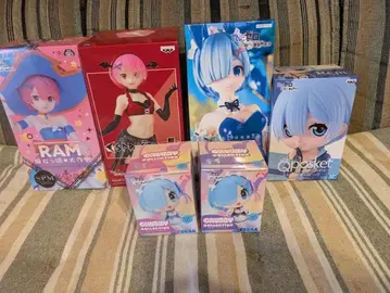 리제로 제일복권 피규어 렘 Qposket 라무 슈퍼 프리미엄