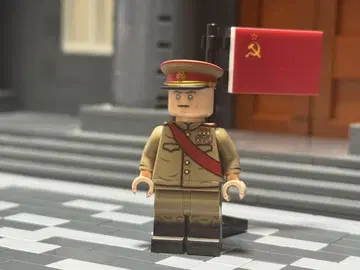 소련군 원수 게오르기 주코프 LEGO 레고 밀리터리 탱크 ww2