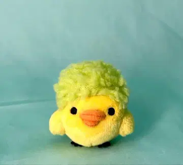 리락쿠마 키이로이트리 손바닥 봉제 인형 아프로 마스코트 봉제 인형