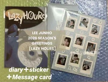 준호 다이어리 스티커 카드 시즌 그리팅 2026 Lee junho
