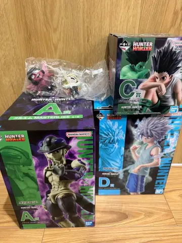 제일복권 헌터헌터 세트 곤 키루아 멜레오름 유피&푸프