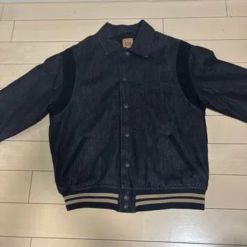 GAP 다크 데님 봄버 자켓 XS