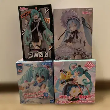 하츠네 미쿠 피규어 4개 세트