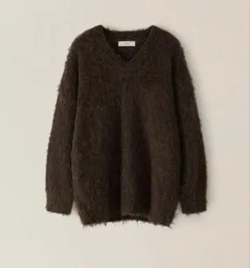 완판템 OHOTORO Brushed V knit Brown