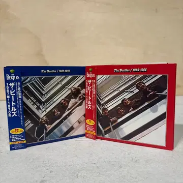 오비 포함 새상품급 비틀즈 [ 2집 앨범 ] 빨강과 파랑의 성전