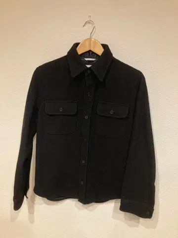 FIDELITY CPO 셔츠 자켓 네이비 울 일본제