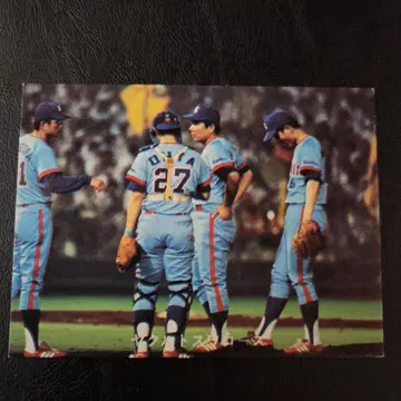 카루비 야구 카드 78년 야쿠르트 스왈로스