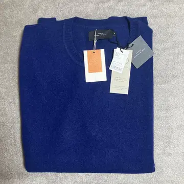 [ 새상품 ] ABAHOUSE 캐시미어 100% 네이비 스웨터