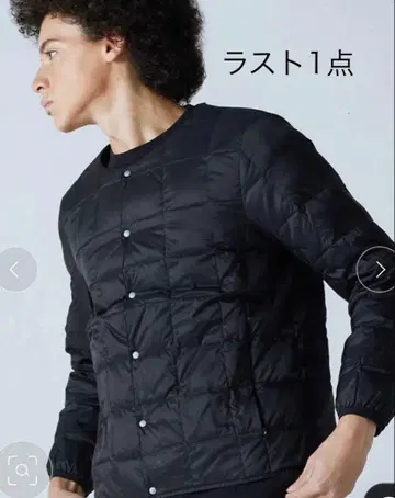 TAION-104 이너 다운 블랙 S