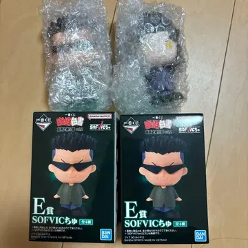 유유백서 제일복권 암흑무술회편 E상 SOFVIC 츄피규어 2체 세트