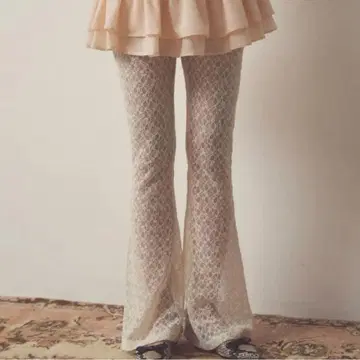 lacy bellbottom pants pellicule