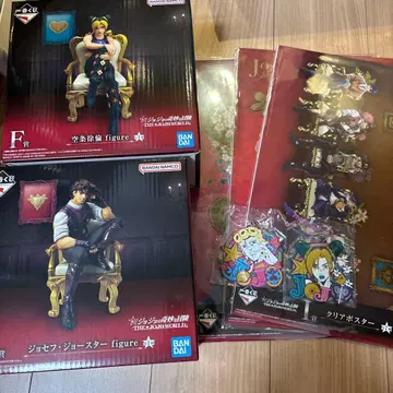 제일복권 죠죠 월드 B상 F상 피규어 덤 포함