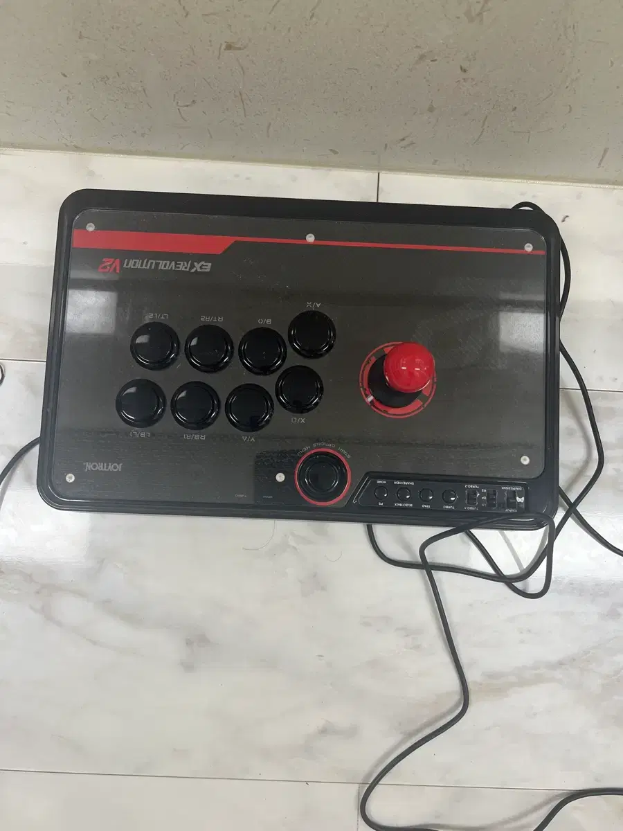 조이트론 PC 아케이드 조이스틱 EX레볼루션V2 삼덕사 레버형