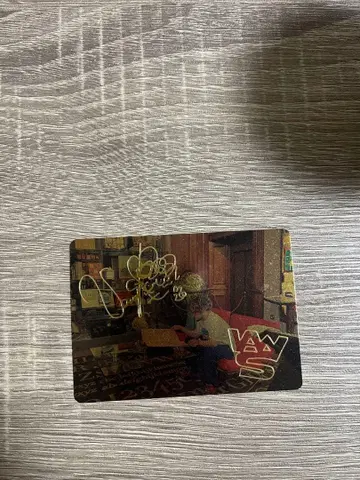 Vaundy 사인 포함 골드 카드