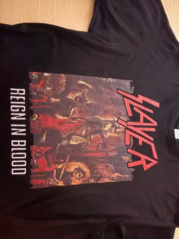 Slayer Reign in Blood T셔츠