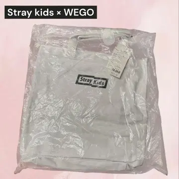 StrayKids 스키즈 WEGO 콜라보 에코백 토트백 굿즈