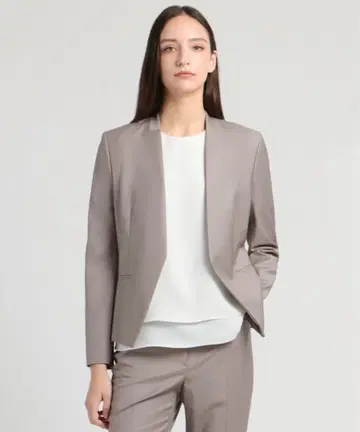 theory luxe Donna 3 노카라 자켓 새상품 40